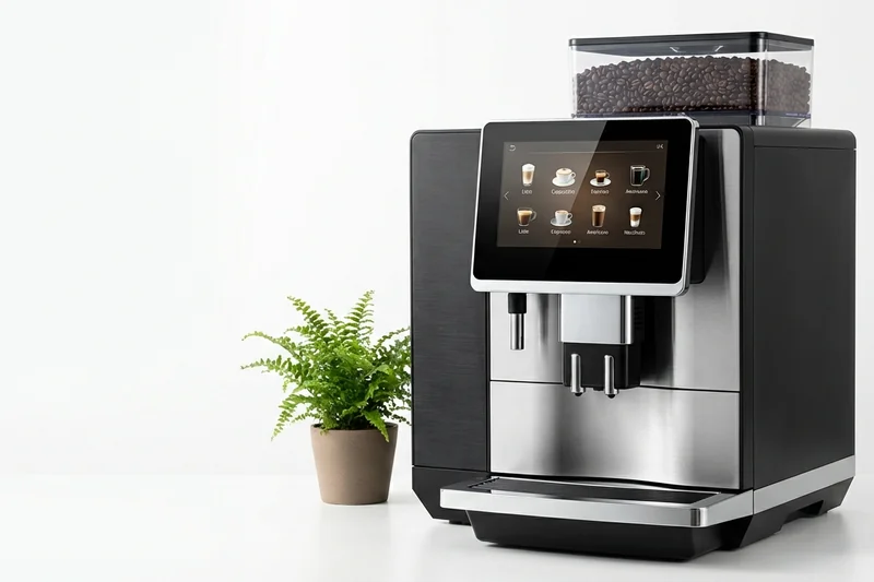 Moderner Kaffeevollautomat als nachhaltige Wahl für das Büro