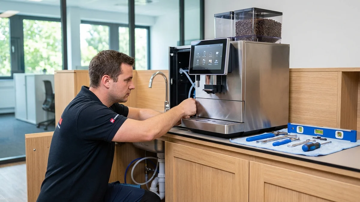 Strom, Wasser, Abfluss: Anschlussvoraussetzungen für Profigeräte