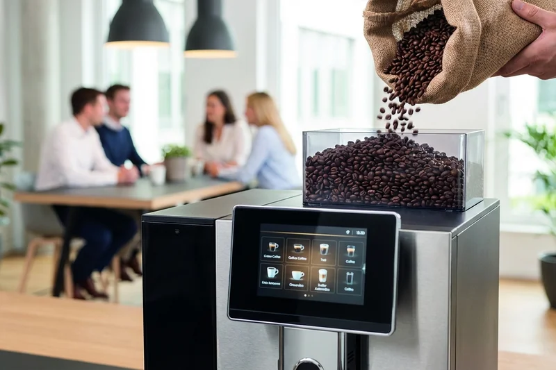 Frisch geröstete Bohnen für den Vollautomaten