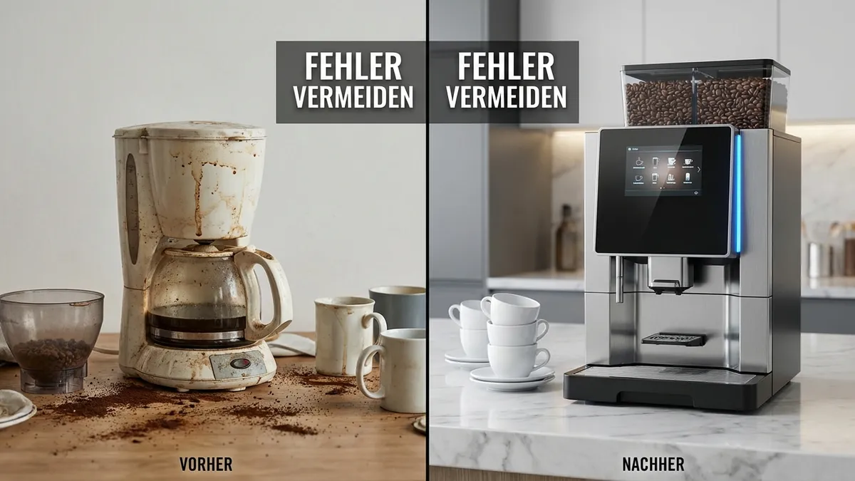 Kaffeeversorgung im Büro: Die 10 häufigsten Fehler