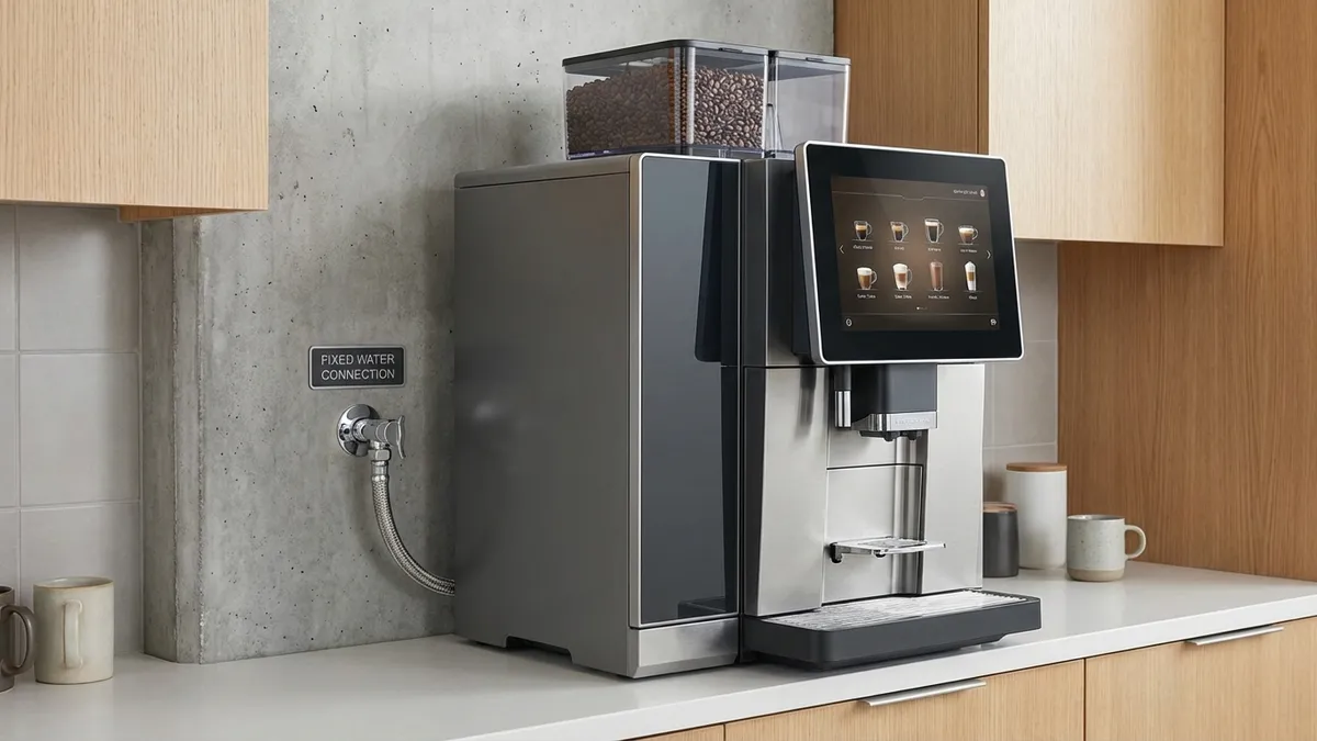 Festwasseranschluss: Lohnt er sich für Ihr Büro?