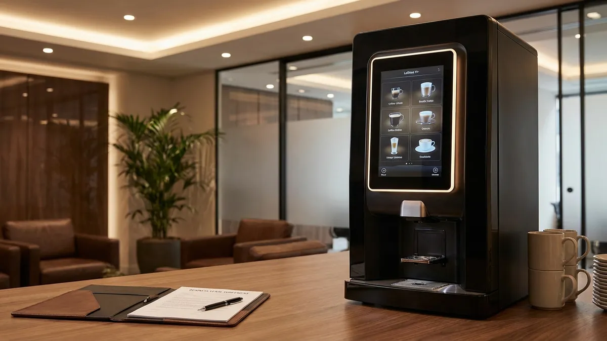 Kaffeevollautomat Leasing: Sonderzahlung, Kaufoption & Steuer-Details