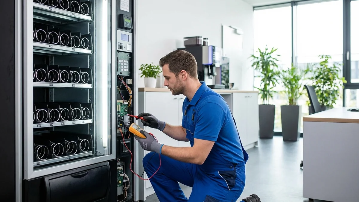Snackautomat Defekte und Reparaturkosten: Der Überblick