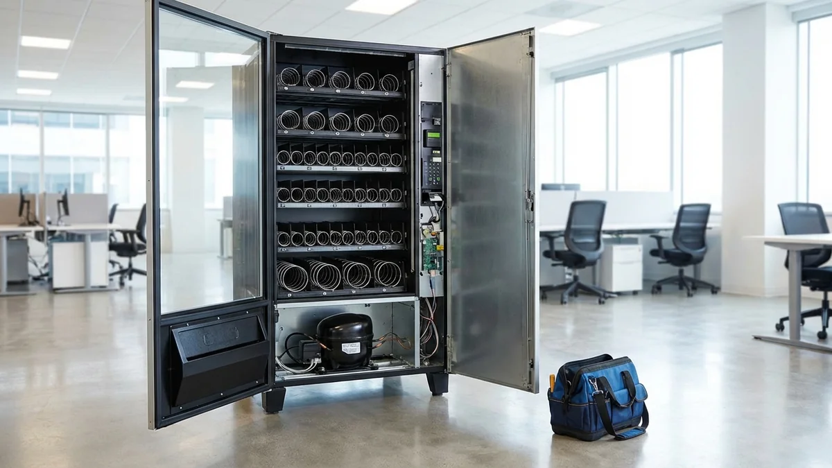 Wie funktioniert die Technik hinter Verpflegungsautomaten? (Kühlung, Hygiene, HACCP)