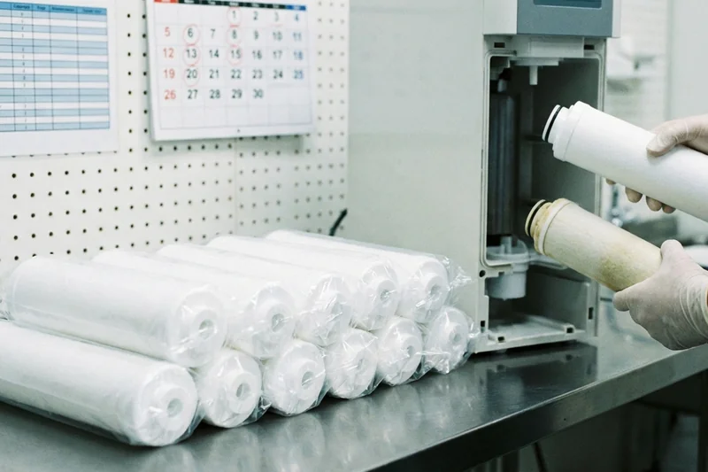 Wasserspender-Filterkartuschen für regelmäßigen Filterwechsel