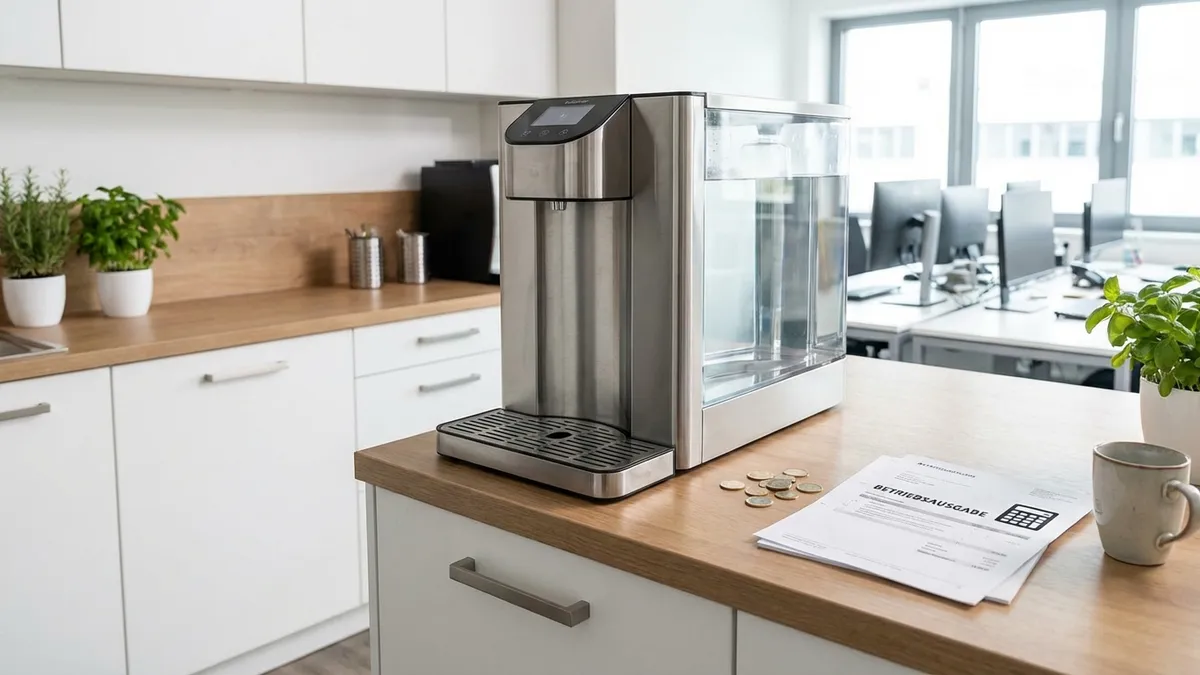 Wasserspender steuerlich absetzen: So geht's